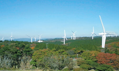 新青山高原風力発電所