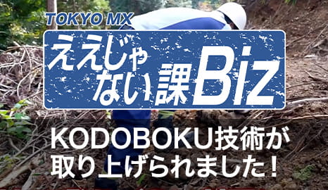 ええじゃない課Biz　KODOBOKU技術が取り上げられました！